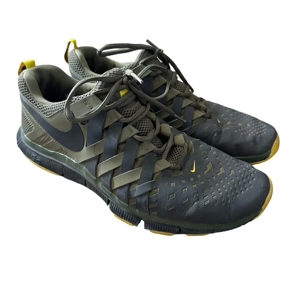 Nike Free Trainer 5.0 Oregon Ducks Size 13 Green Finger Trap PROMO‎ SAMPLE